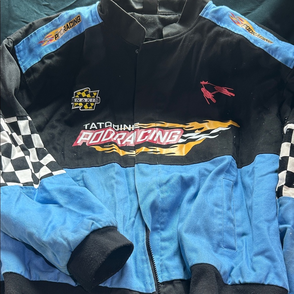 Boxlunch Exclusive Tatooine Podracing Jacket - Black and Blue